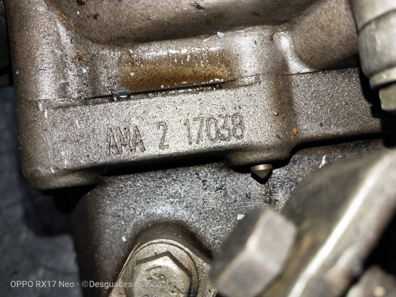 Recambio de caja cambios para volkswagen passat berlina (312) referencia OEM IAM AMA 217038 