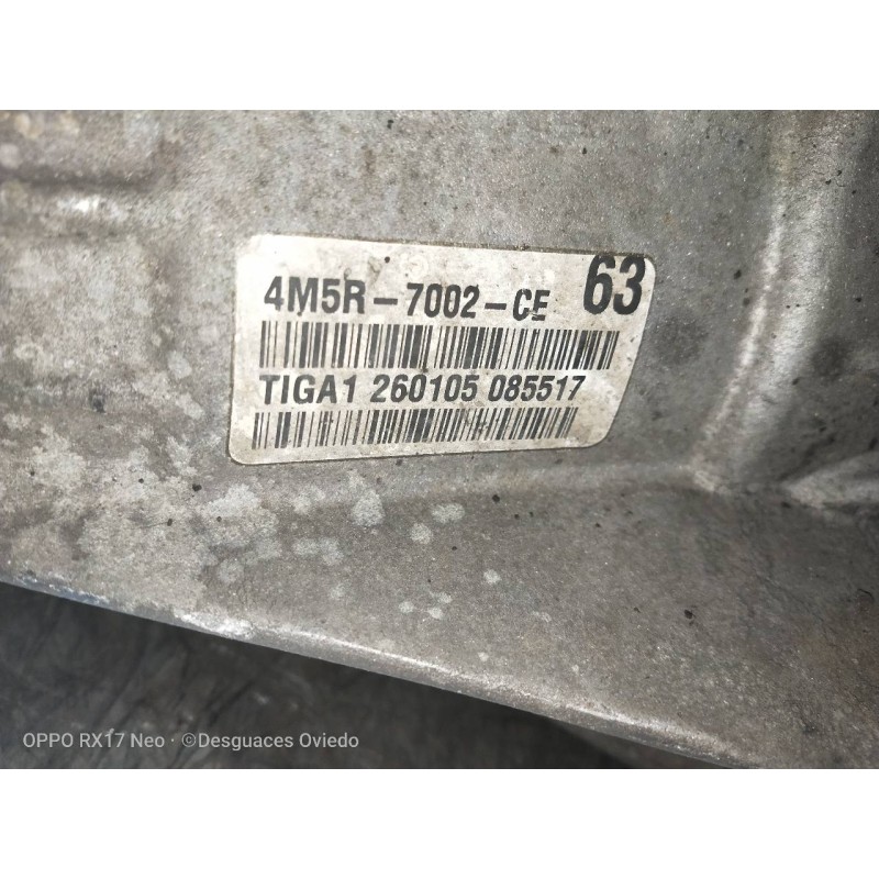 Recambio de caja cambios para volvo s40 berlina 2.0 diesel cat referencia OEM IAM 4M5R7002CE T1GA1 260105 085517 