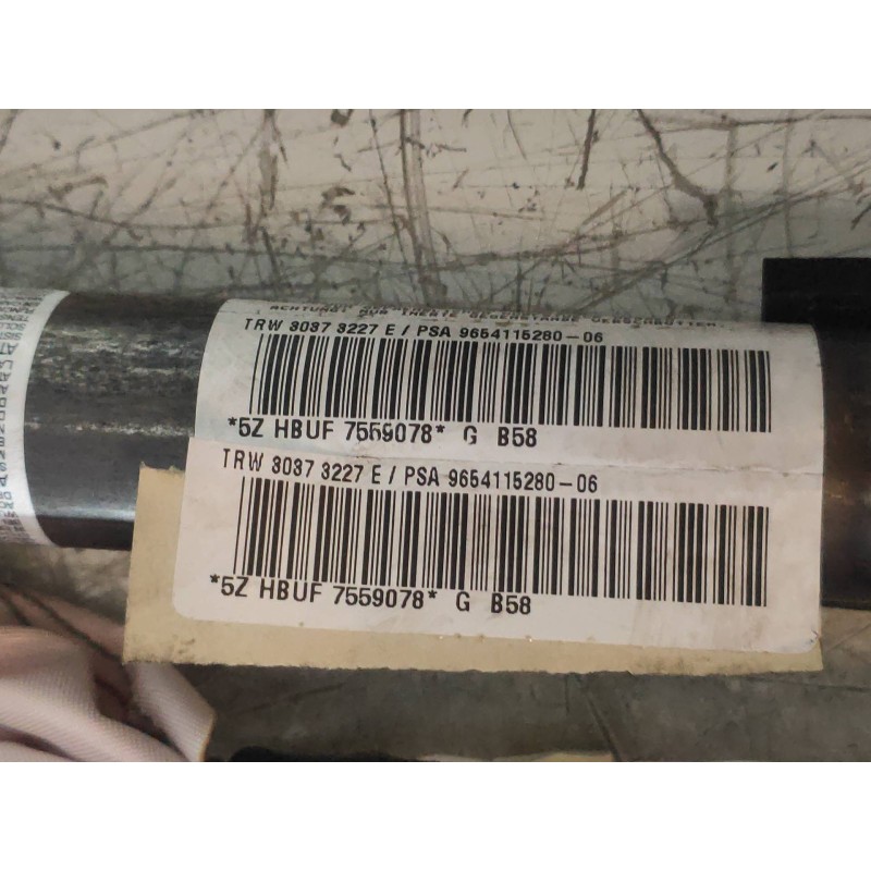 Recambio de airbag cortina delantero izquierdo para citroen c4 grand picasso business referencia OEM IAM 9654115280  