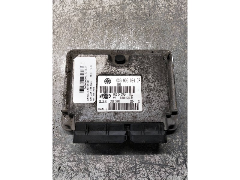 Recambio de centralita motor uce para seat leon (1m1) signo referencia OEM IAM 036906034CP 1AW4MVFB 6160063502