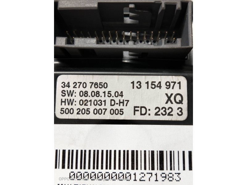 Recambio de pantalla multifuncion para opel signum básico referencia OEM IAM 13154971 342707650 500205007005