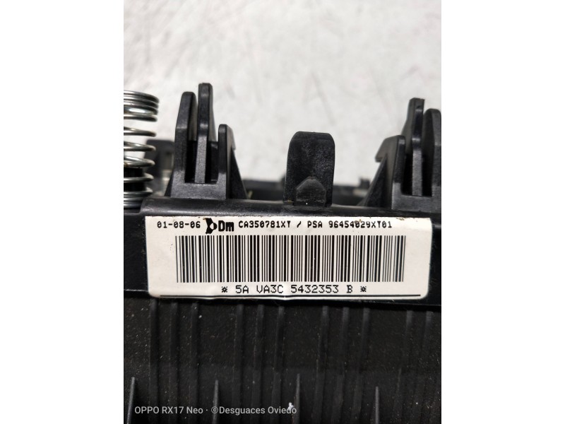 Recambio de airbag delantero izquierdo para peugeot partner (s2) referencia OEM IAM 96454029XT01 CA350781XT  Recambio de airbag delantero izquierdo para peugeot partner (s2) referencia OEM IAM 96454029XT01 CA350781XT