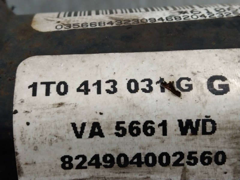 Recambio de amortiguador delantero izquierdo para volkswagen jetta (1k2) advance referencia OEM IAM 1T0413031GG  