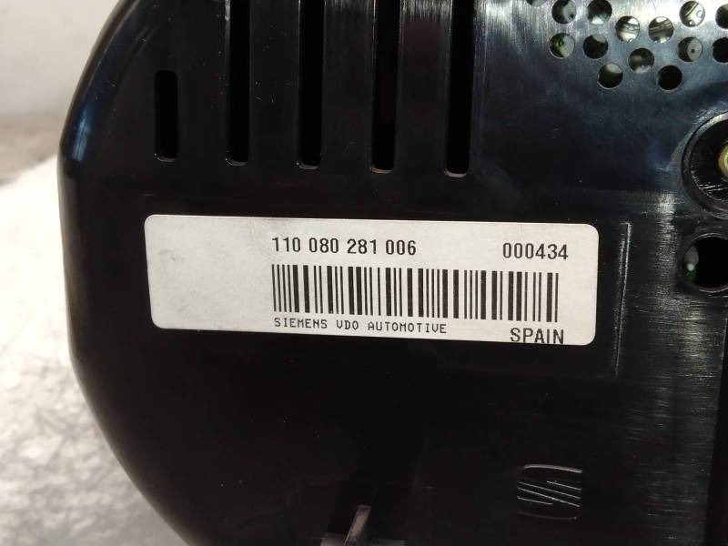 Recambio de cuadro instrumentos para seat toledo (5p2) reference referencia OEM IAM 110080281006 5P0920840A 