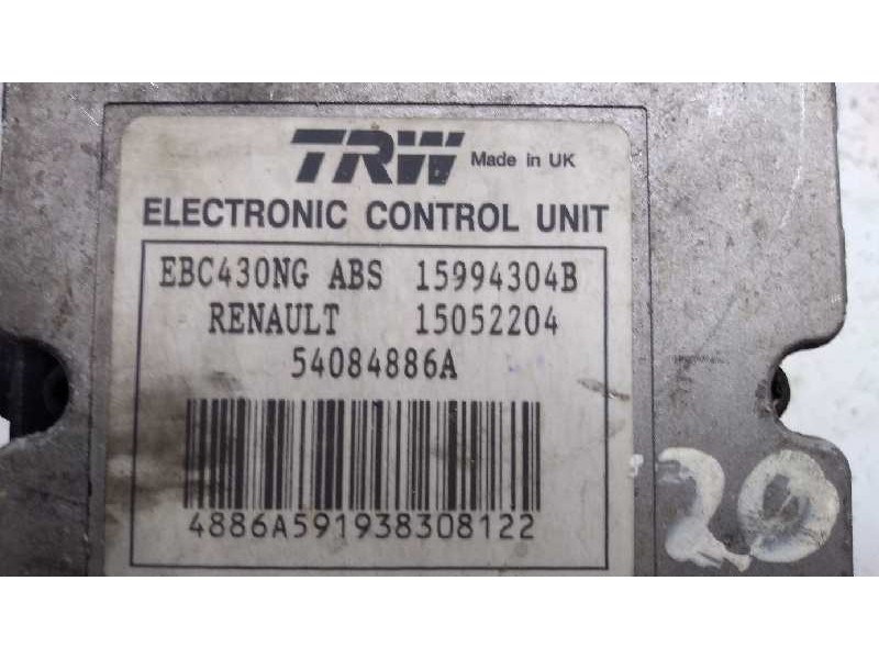 Recambio de abs para nissan interstar mod. 04 (x70) 2.5 dci diesel cat referencia OEM IAM 54084886A 15052204 15994304B 820052835