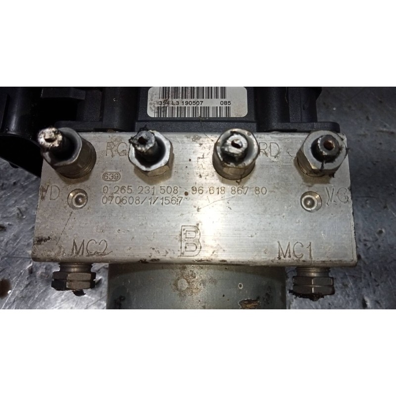 Recambio de abs para peugeot 307 break / sw (s1) sw port aventura referencia OEM IAM 0265231508 9661886780 0265800406