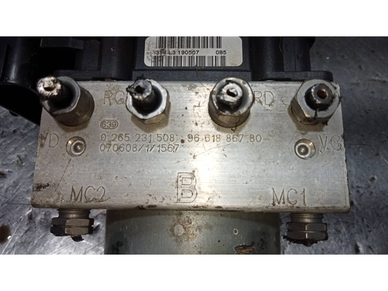 Recambio de abs para peugeot 307 break / sw (s1) sw port aventura referencia OEM IAM 0265231508 9661886780 0265800406
