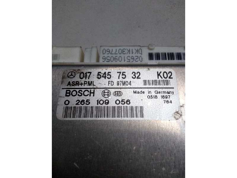 Recambio de centralita asr para mercedes clase e (w210) berlina diesel 300 turbodiesel (210.025) referencia OEM IAM 0265109056 0