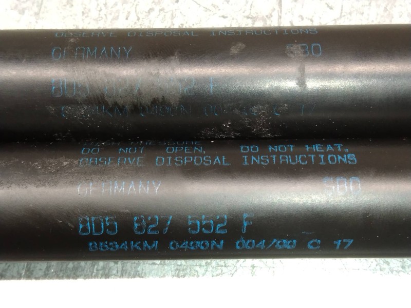 Recambio de amortiguadores maletero / porton para audi a4 berlina (b5) 1.9 tdi referencia OEM IAM 8D5827552F  0490N