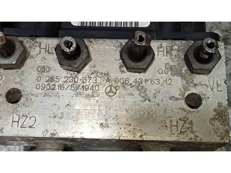 Recambio de abs para mercedes clase a (w169) a 150 a-edition (169.031) referencia OEM IAM 0265230373 A0064316312 0265950986
