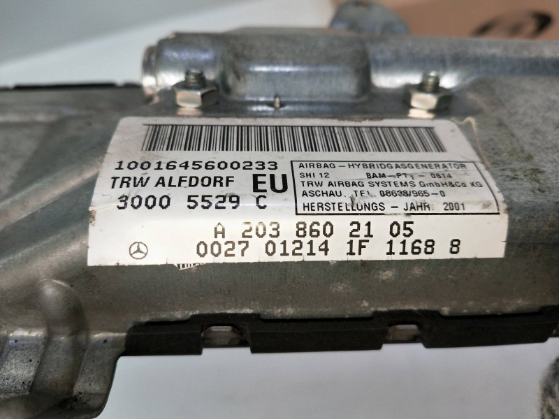 Recambio de airbag lateral izquierdo para mercedes clase c (w203) sportcoupe 2.2 cdi cat referencia OEM IAM 2038602105  