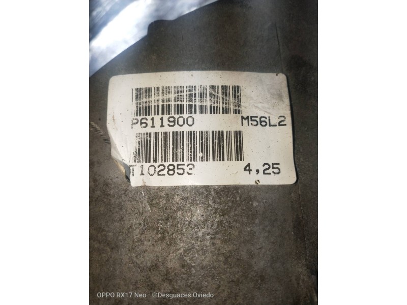 Recambio de caja cambios para volvo v40 familiar 1.9 turbo cat referencia OEM IAM P611900 M56L2 T102853