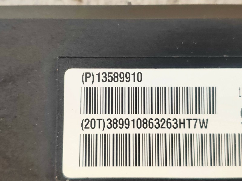 Recambio de modulo electronico para chevrolet cruze ls referencia OEM IAM 13589910  