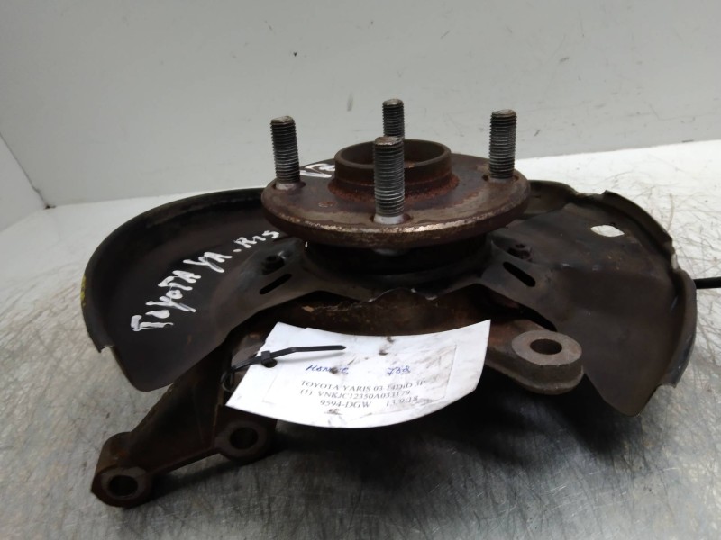 Recambio de mangueta delantera izquierda para toyota yaris (ncp1/nlp1/scp1) 1.4 turbodiesel cat referencia OEM IAM   