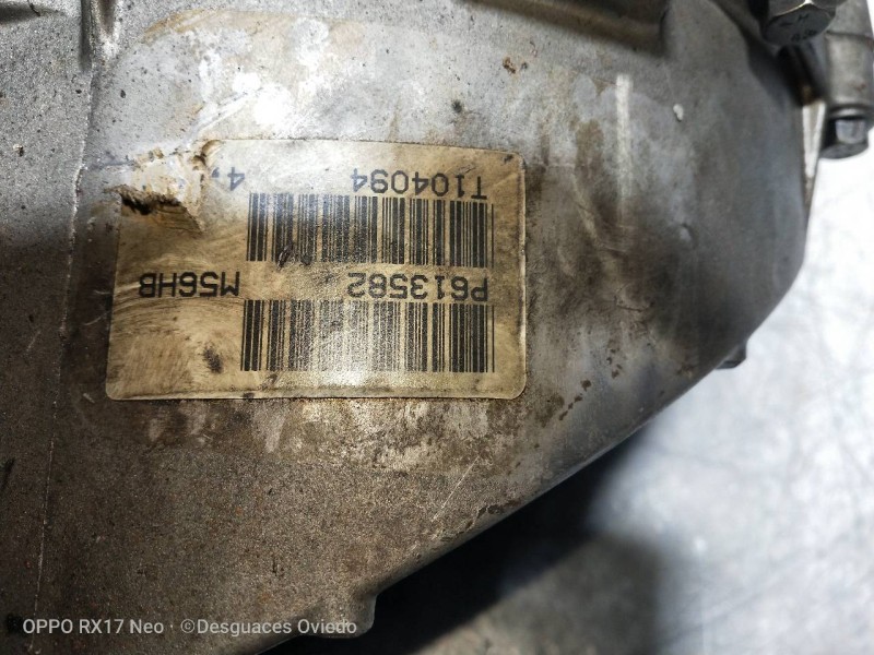 Recambio de caja cambios para volvo v40 familiar 2.0 turbo cat referencia OEM IAM P613582 M56HB T104094