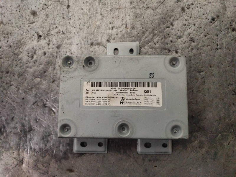 Recambio de modulo electronico para mercedes clase c (w204) familiar 220 t cdi (204.208) referencia OEM IAM A2048708626  