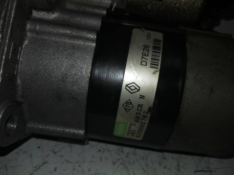 Recambio de motor arranque para renault clio ii fase ii (b/cb0) authentique referencia OEM IAM D7E26 VALEO 