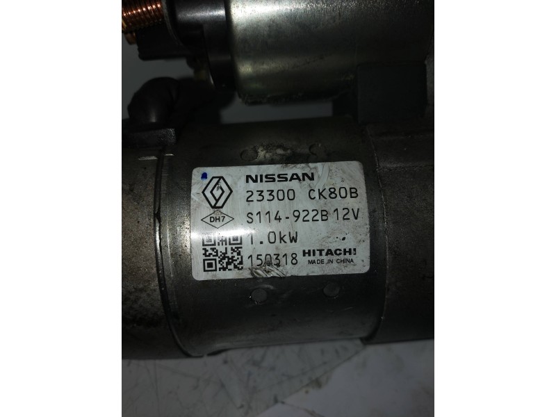 Recambio de motor arranque para renault clio iv renault sport referencia OEM IAM 23300CK80B S114922B 