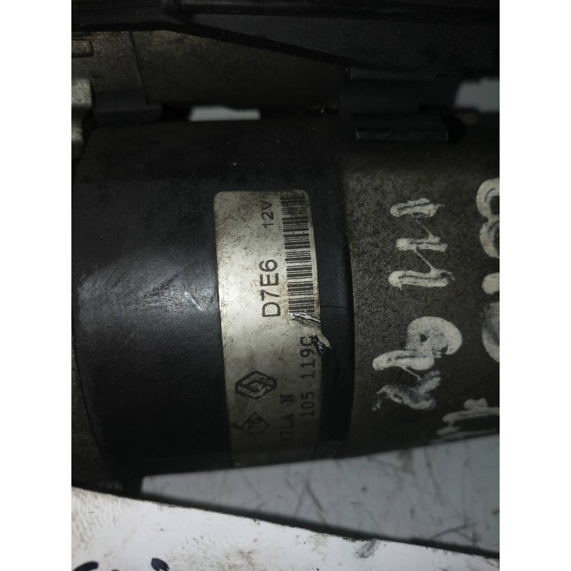 Recambio de motor arranque para renault clio ii fase i (b/cbo) 1.6 si cbod referencia OEM IAM D7E6 VALEO 