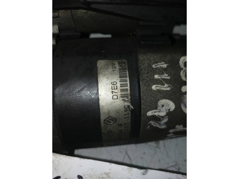 Recambio de motor arranque para renault clio ii fase i (b/cbo) 1.6 si cbod referencia OEM IAM D7E6 VALEO 