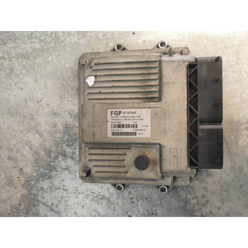 Recambio de centralita motor uce para lancia ypsilon (101) 1.3 jtd cat referencia OEM IAM 55192098 7160000903 MJD6JFY1
