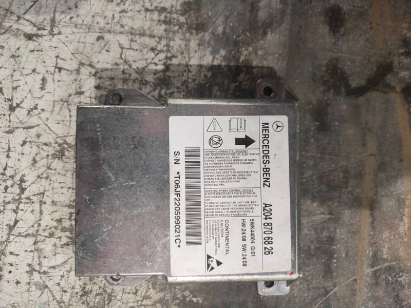 Recambio de kit airbag para mercedes clase c (w204) familiar 220 t cdi (204.208) referencia OEM IAM A2048706826  