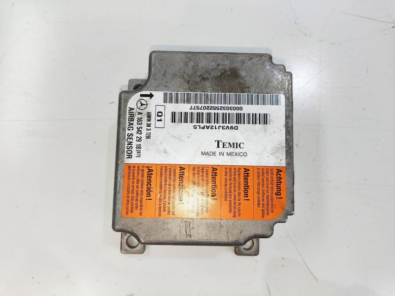 Recambio de kit airbag para mercedes clase m (w163) 270 cdi (163.113) referencia OEM IAM   