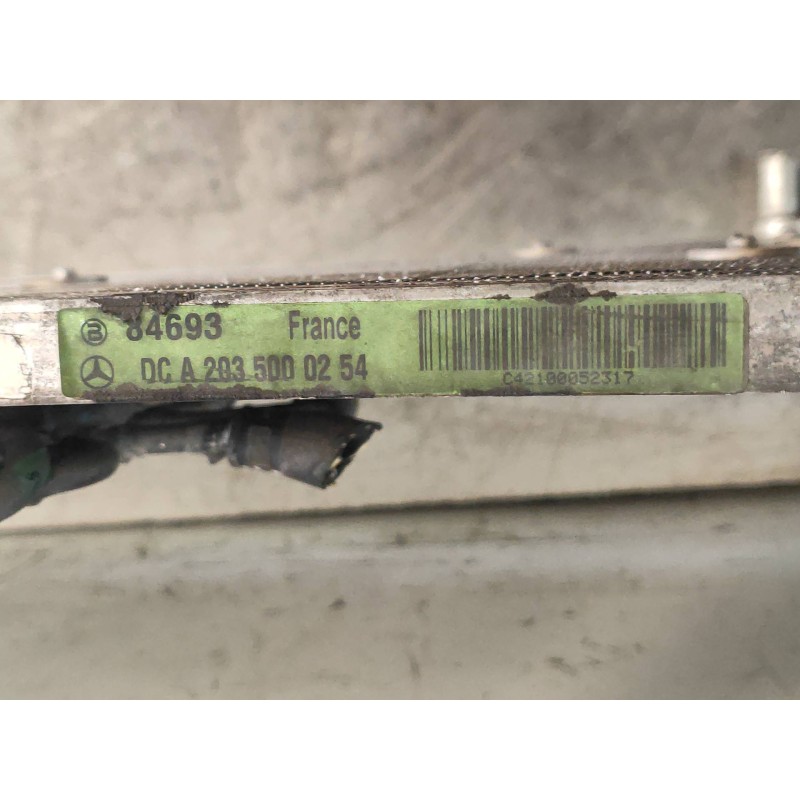 Recambio de condensador / radiador aire acondicionado para mercedes clase c (w203) berlina 220 cdi (203.006) referencia OEM IAM 