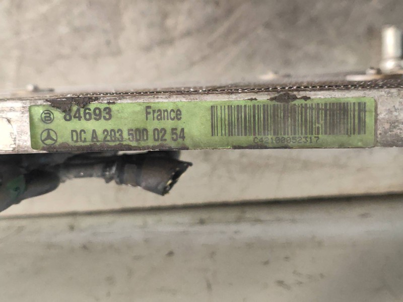 Recambio de condensador / radiador aire acondicionado para mercedes clase c (w203) berlina 220 cdi (203.006) referencia OEM IAM 