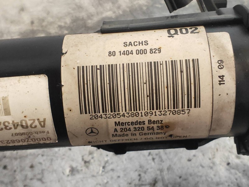 Recambio de amortiguador delantero izquierdo para mercedes clase c (w204) familiar 220 t cdi (204.208) referencia OEM IAM A20432