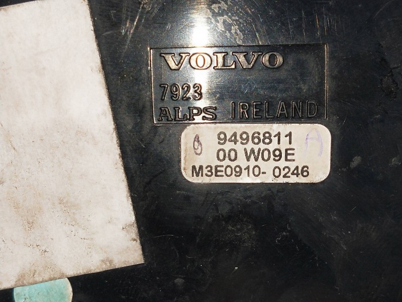 Recambio de mando calefaccion / aire acondicionado para volvo s80 berlina 2.4 cat referencia OEM IAM 9496681100W09E  