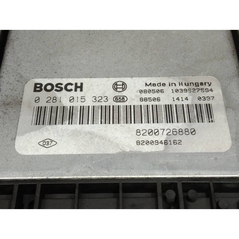 Recambio de centralita motor uce para renault laguna grandtour iii 2.0 dci referencia OEM IAM 0281015323 8200726880 8200946162