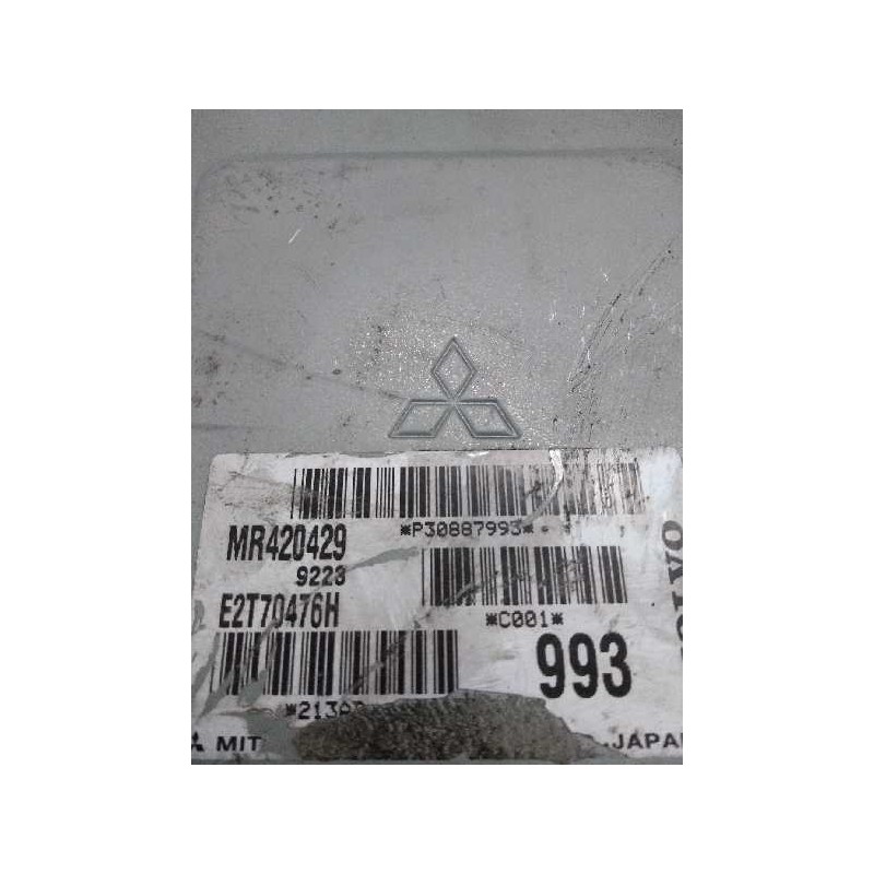 Recambio de centralita motor uce para volvo s40 berlina 1.8 cat referencia OEM IAM MR420429 E2T70476H P30887993