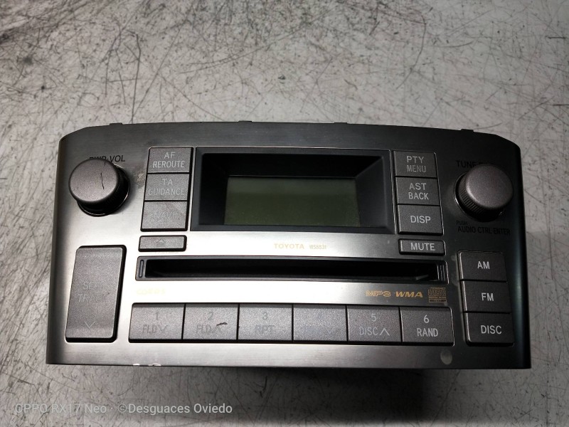 Recambio de sistema navegacion gps para toyota avensis wagon (t25) 2.0 turbodiesel cat referencia OEM IAM 8612005120 221456 W588