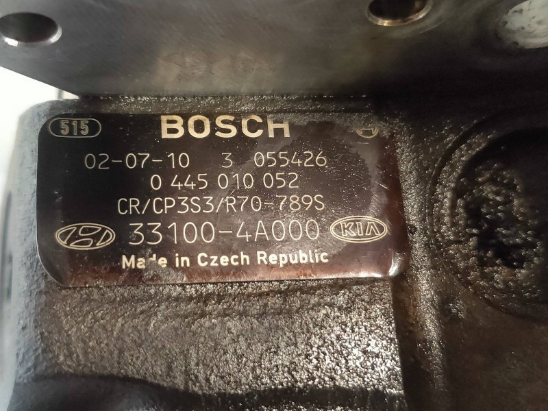 Recambio de bomba inyeccion para kia sorento 2.5 crdi ex referencia OEM IAM 0445010052 331004A000 