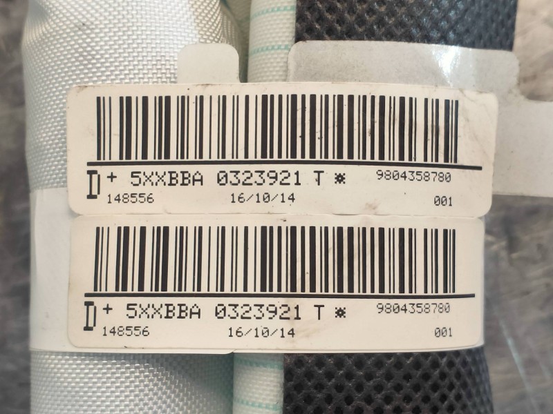 Recambio de airbag cortina delantero derecho para citroen c4 cactus feel referencia OEM IAM 9804358780  