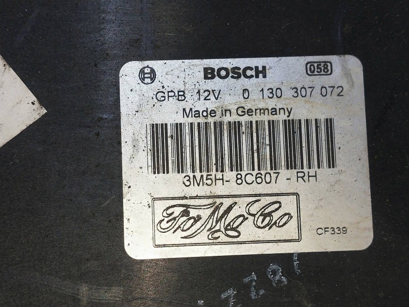 Recambio de electroventilador para volvo c30 2.0 16v cat referencia OEM IAM 3M5H8C607RH 0130307072 