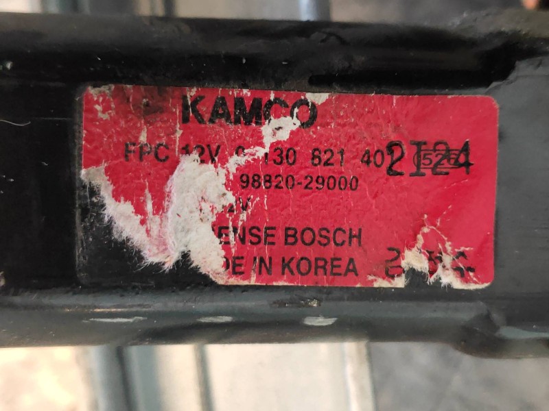 Recambio de elevalunas trasero derecho para hyundai sonata (y4) 2.0i 16v gls (2002) referencia OEM IAM 9882029000  