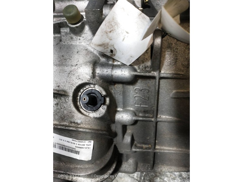 Recambio de caja cambios para opel astra g berlina 2.0 dti referencia OEM IAM F23 G1499270686 SB  Recambio de caja cambios para opel astra g berlina 2.0 dti referencia OEM IAM F23 G1499270686 SB