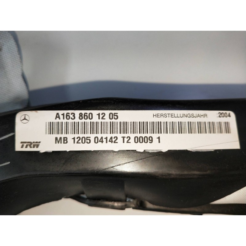 Recambio de airbag cortina delantero derecho para mercedes clase m (w163) 2.7 cdi 20v cat referencia OEM IAM A1638601205  