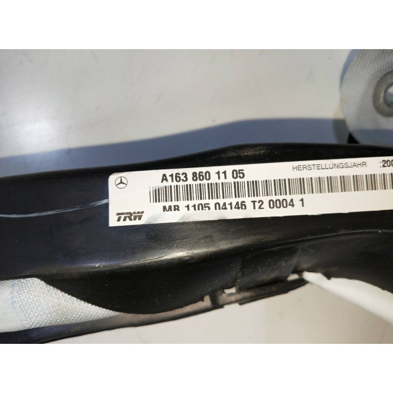 Recambio de airbag cortina delantero izquierdo para mercedes clase m (w163) 2.7 cdi 20v cat referencia OEM IAM A1631801105  