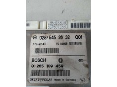 Recambio de centralita abs para mercedes clase a (w168) 1.6 cat referencia OEM IAM 0265109459 0285452632 FD99M05 Q01 2