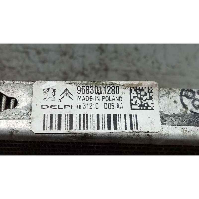 Recambio de condensador / radiador aire acondicionado para citroen c5 berlina seduction referencia OEM IAM 9683011280  