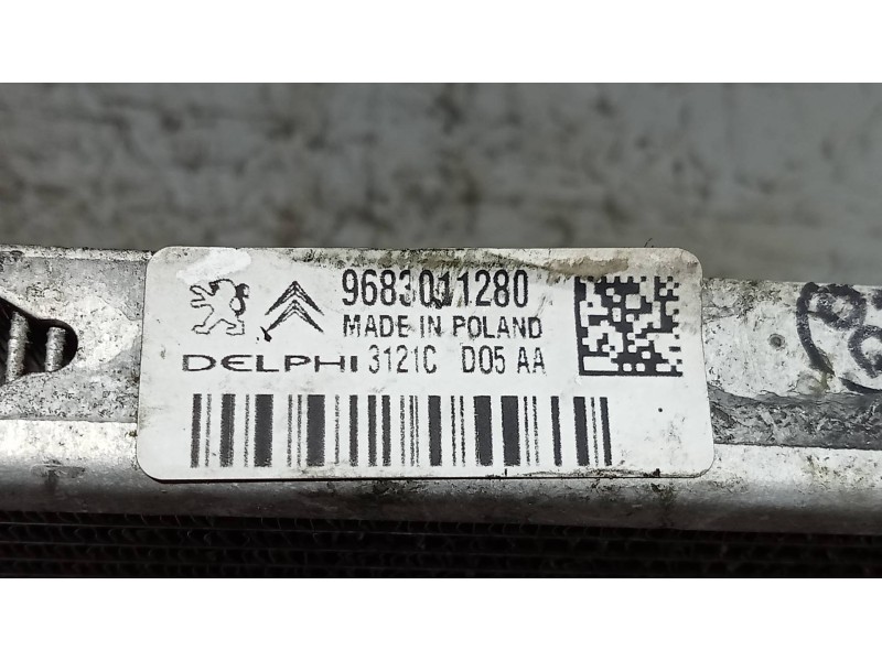 Recambio de condensador / radiador aire acondicionado para citroen c5 berlina seduction referencia OEM IAM 9683011280  