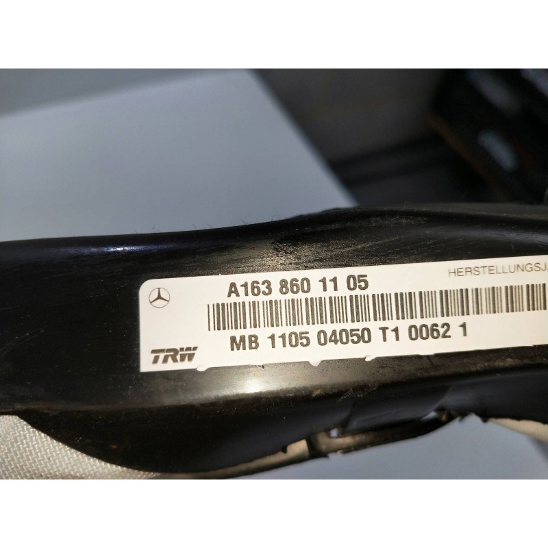 Recambio de airbag cortina delantero izquierdo para mercedes clase m (w163) 270 cdi (163.113) referencia OEM IAM A1638601105  