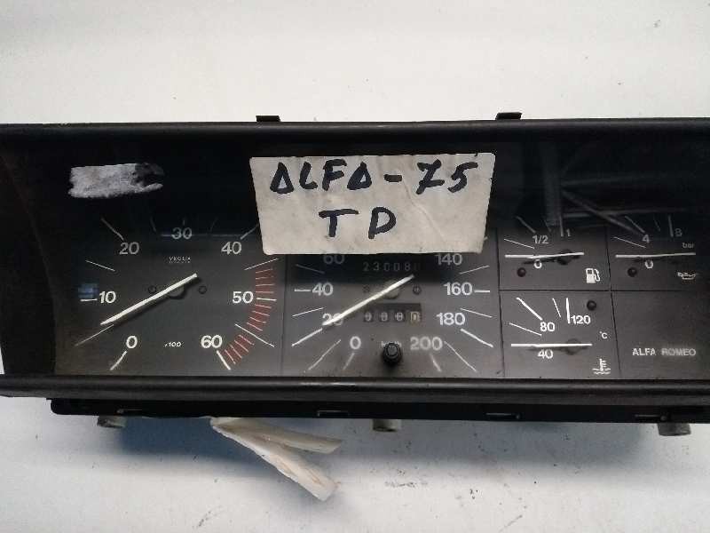 Recambio de cuadro instrumentos para alfa romeo 75 referencia OEM IAM    Recambio de cuadro instrumentos para alfa romeo 75 referencia OEM IAM