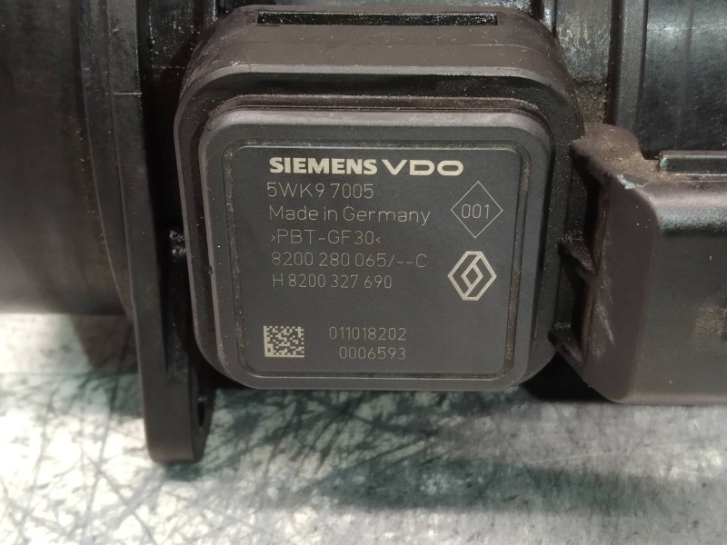 Recambio de caudalimetro para renault laguna grandtour iii 2.0 dci referencia OEM IAM 5WK97005 8200280065C H8200327690