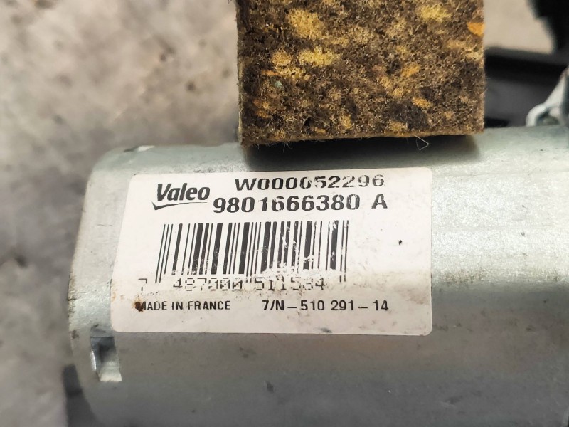 Recambio de motor limpia trasero para citroen c4 cactus feel referencia OEM IAM 9801666380 W000052296 