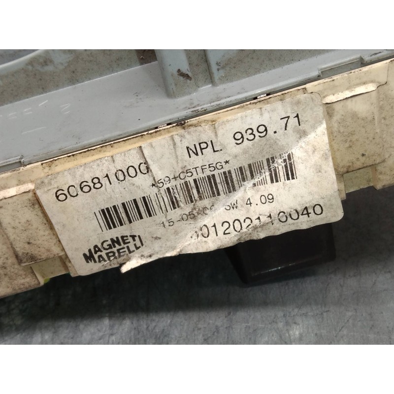 Recambio de caja reles / fusibles para alfa romeo 159 sportwagon (140) 1.9 jtdm 16v / selective referencia OEM IAM 60681000 5012