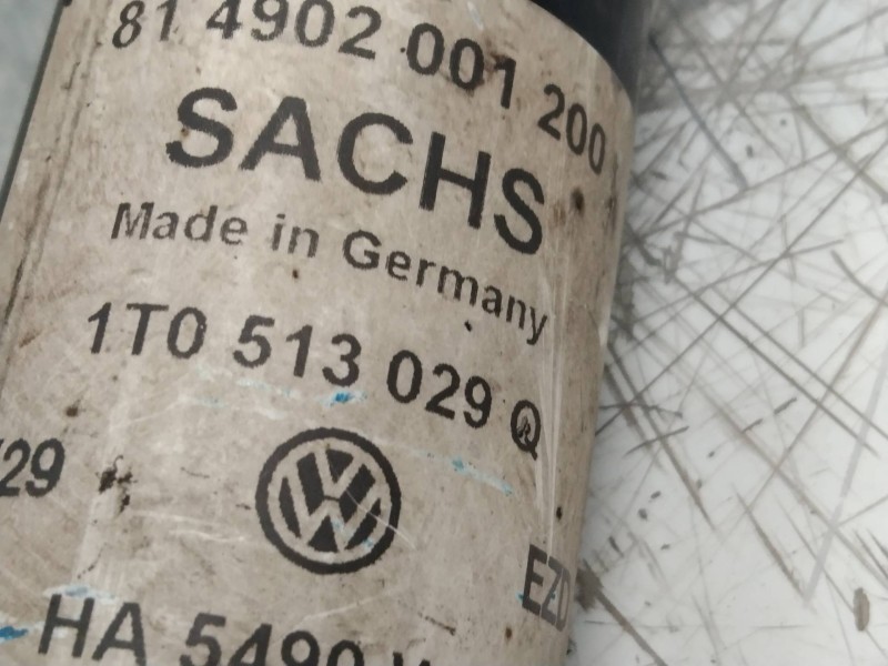 Recambio de amortiguador trasero para volkswagen touran (1t1) highline referencia OEM IAM 1T0513029Q  